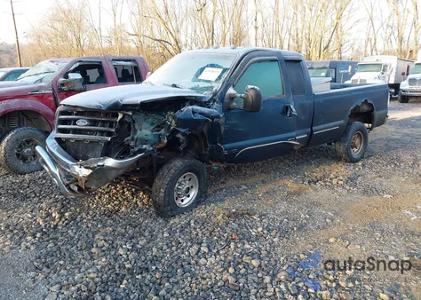 1999 Ford F-250 Lariat/Xl/Xlt из США, поврежденный, VIN 1FTNX21L4XEB00024